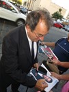 Kenny Ortega signing proof