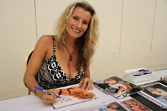 signing photo