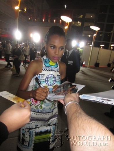 Kerry Washington autograph