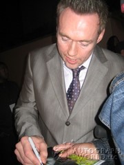 signing photo