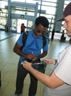 Kevin Hanchard signing proof