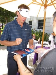 signing photo