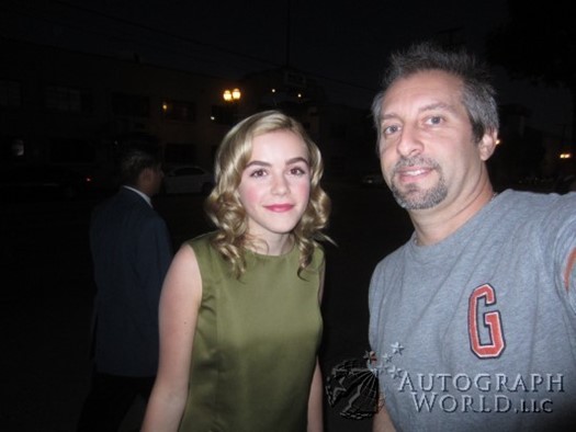Kiernan Shipka autograph