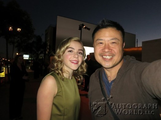 Kiernan Shipka autograph