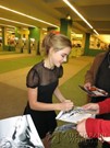 Kiernan Shipka signing proof