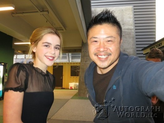 Kiernan Shipka autograph