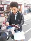Kiersey Clemons signing proof