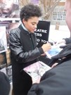 Kiersey Clemons signing proof