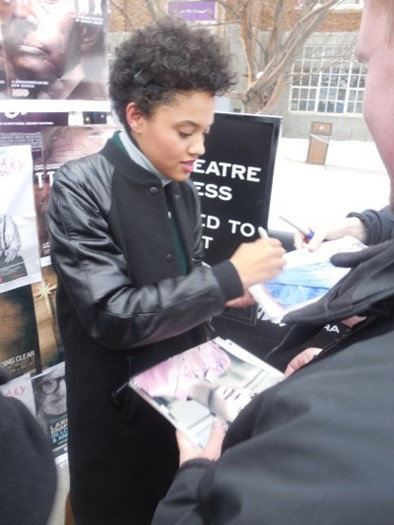 Kiersey Clemons autograph