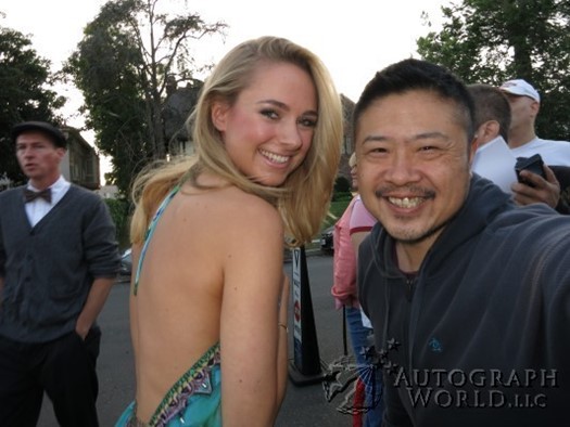 Kimberley Garner autograph