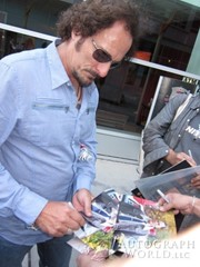 signing photo