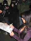 Kim Kardashian signing proof