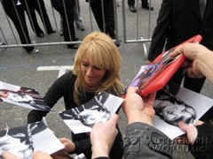 signing photo