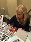 Kim Richards signing proof