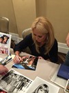 Kim Richards signing proof