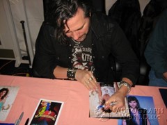 signing photo