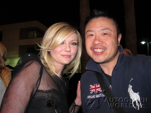 Kirsten Dunst autograph