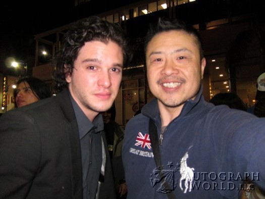 Kit Harrington autograph