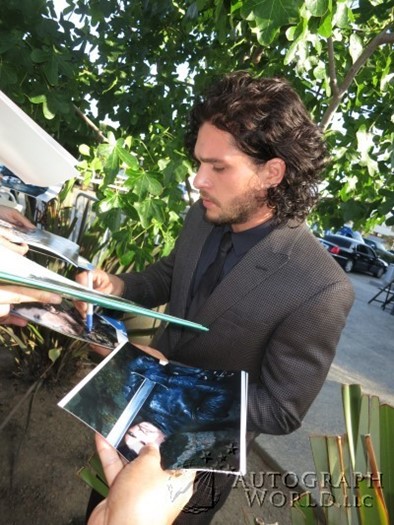 Kit Harrington autograph