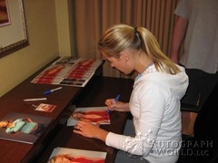 signing photo