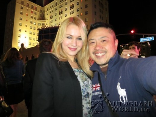 Kristen Hager autograph