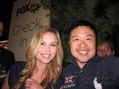 signing photo
