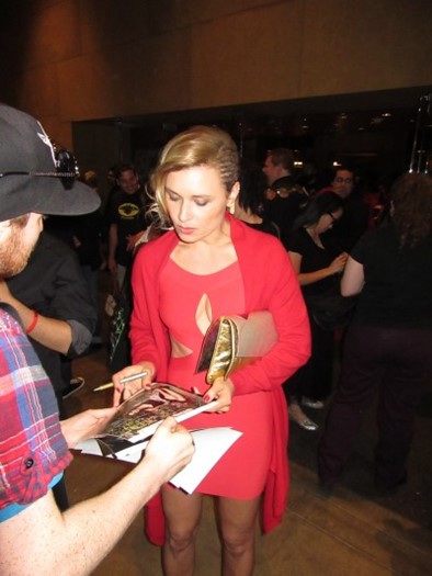 Kristina Klebe autograph