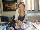 Kristina Ross signing proof