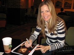 signing photo