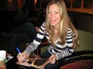 Kristin Bauer signing proof