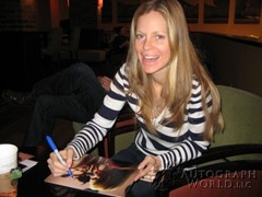 signing photo