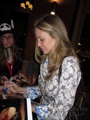 signing photo