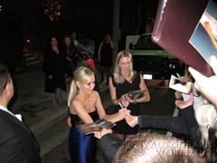 signing photo