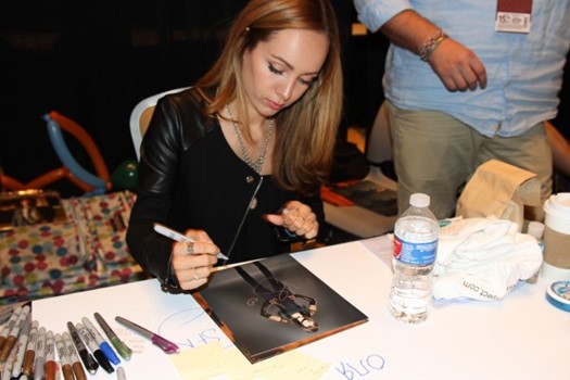 Ksenia Solo autograph