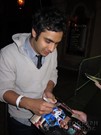 Kunal Nayyar signing proof