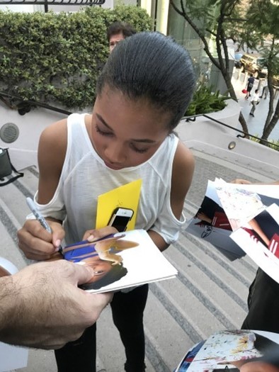 Kyla-Drew autograph