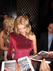 signing photo