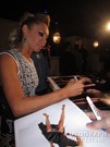 Kym Johnson signing proof