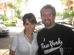 signing photo