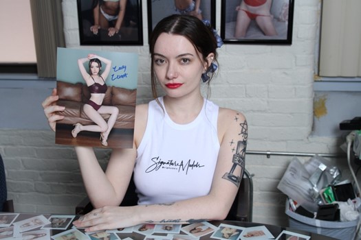 Lady Levant autograph