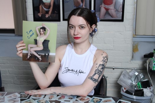 Lady Levant autograph