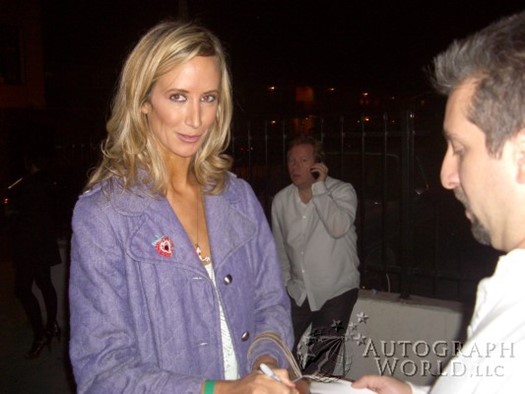 Lady Victoria Hervey autograph