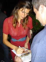 signing photo