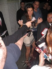 signing photo