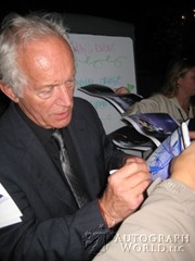 signing photo