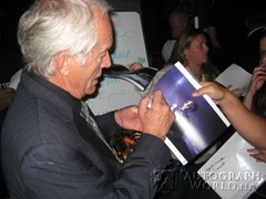 signing photo