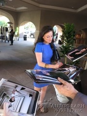 signing photo