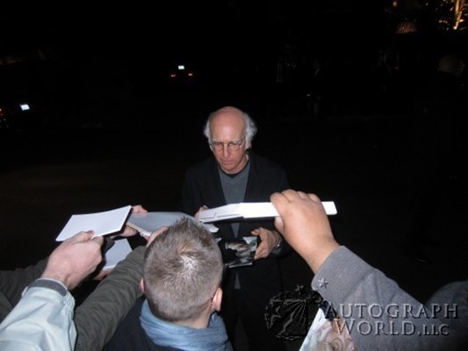 Larry David autograph