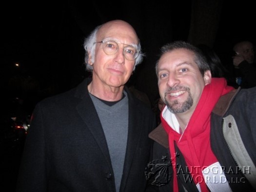 Larry David autograph