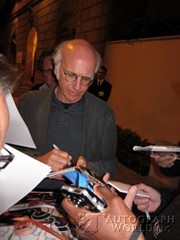 signing photo